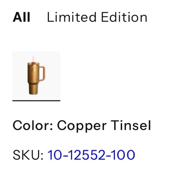 Stanley The Quencher H2.0 FlowState Tumbler 40 oz Copper Tinsel - NEW IN BOX - Picture 5 of 7